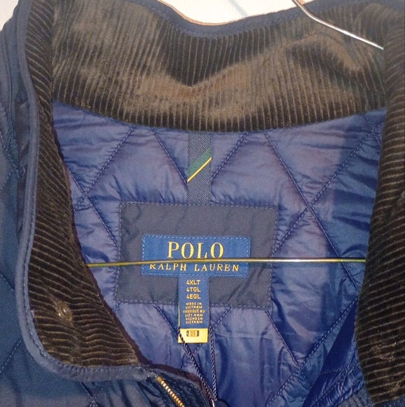 Ralph Lauren Men's Quilted Vest - Navy Blue - Picture 5 of 10